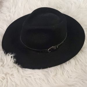 Jillian Harris Wool Wide Brimmed Hat